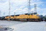 UP 4584 and another SD70M work PTRA's North Yard 